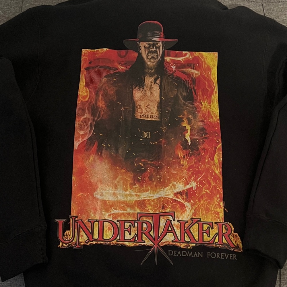 WWEUndertaker Graphic Black HOODIE